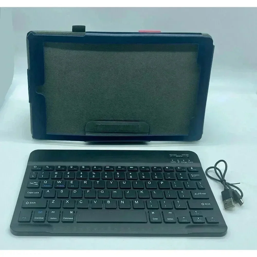 iPad/Tablet Keyboard Case Bluetooth 10.25”L x 6.25”W x 11.75”‎ Diagonal Blue